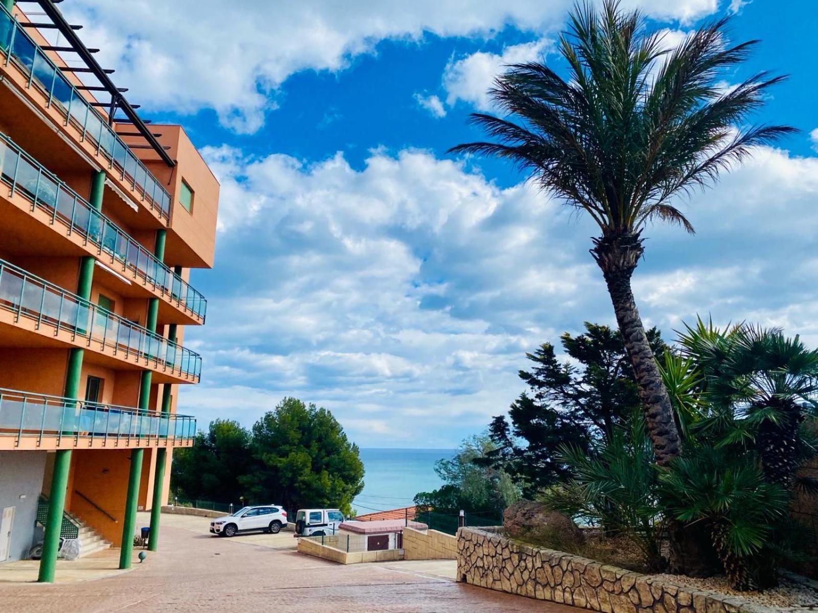 Ferienwohnung Precioso Atico En La Sierra De Irta Alcossebre Exterior foto