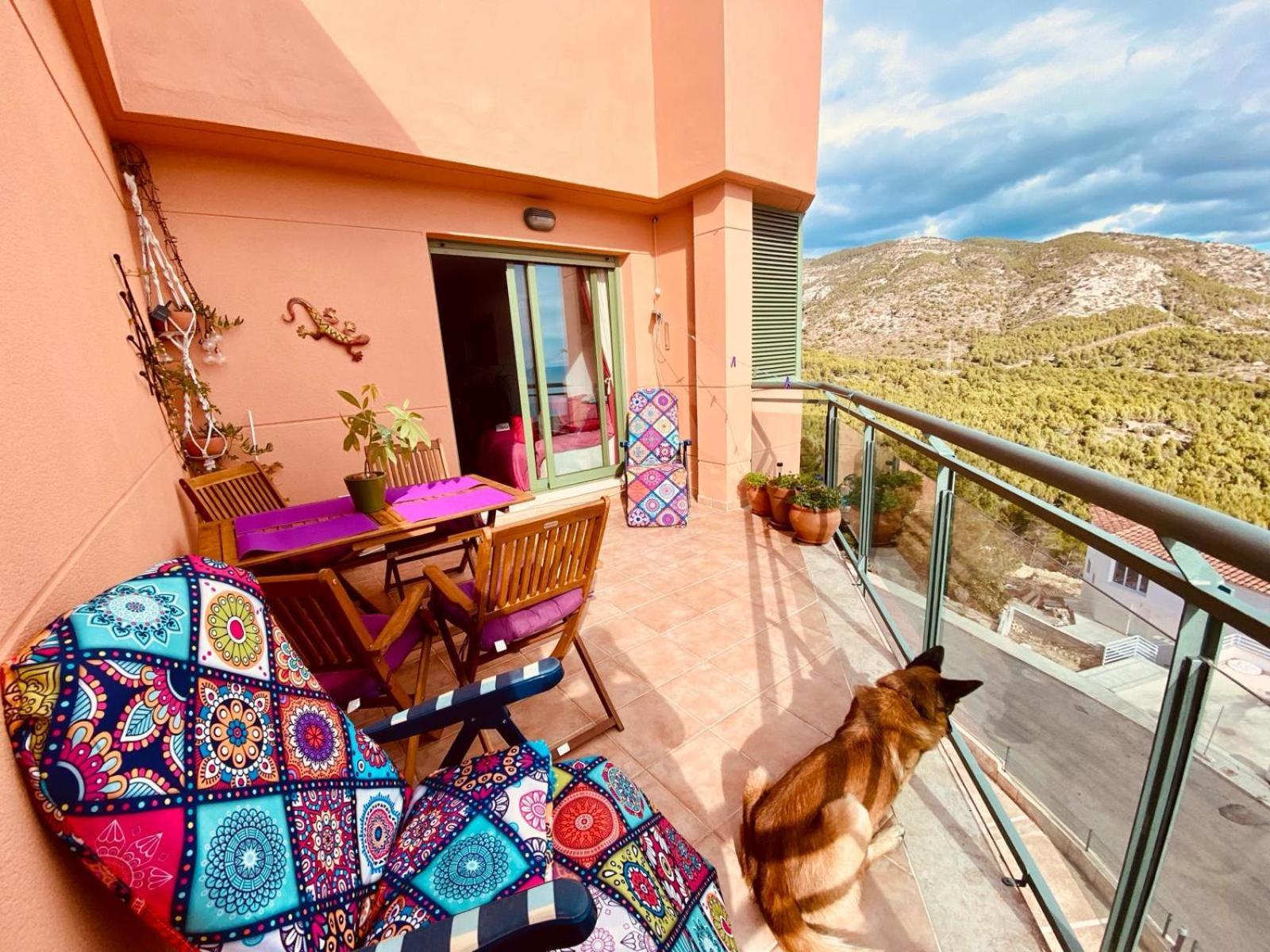 Ferienwohnung Precioso Atico En La Sierra De Irta Alcossebre Exterior foto