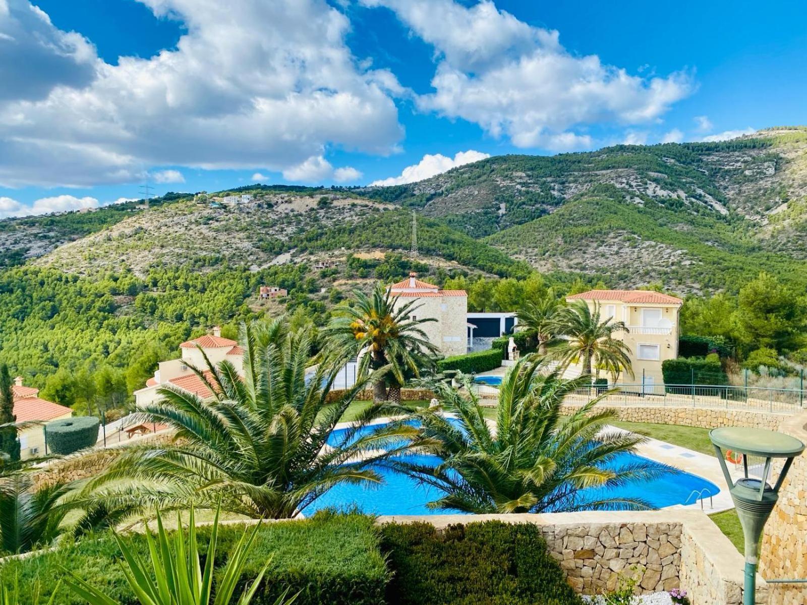 Ferienwohnung Precioso Atico En La Sierra De Irta Alcossebre Exterior foto