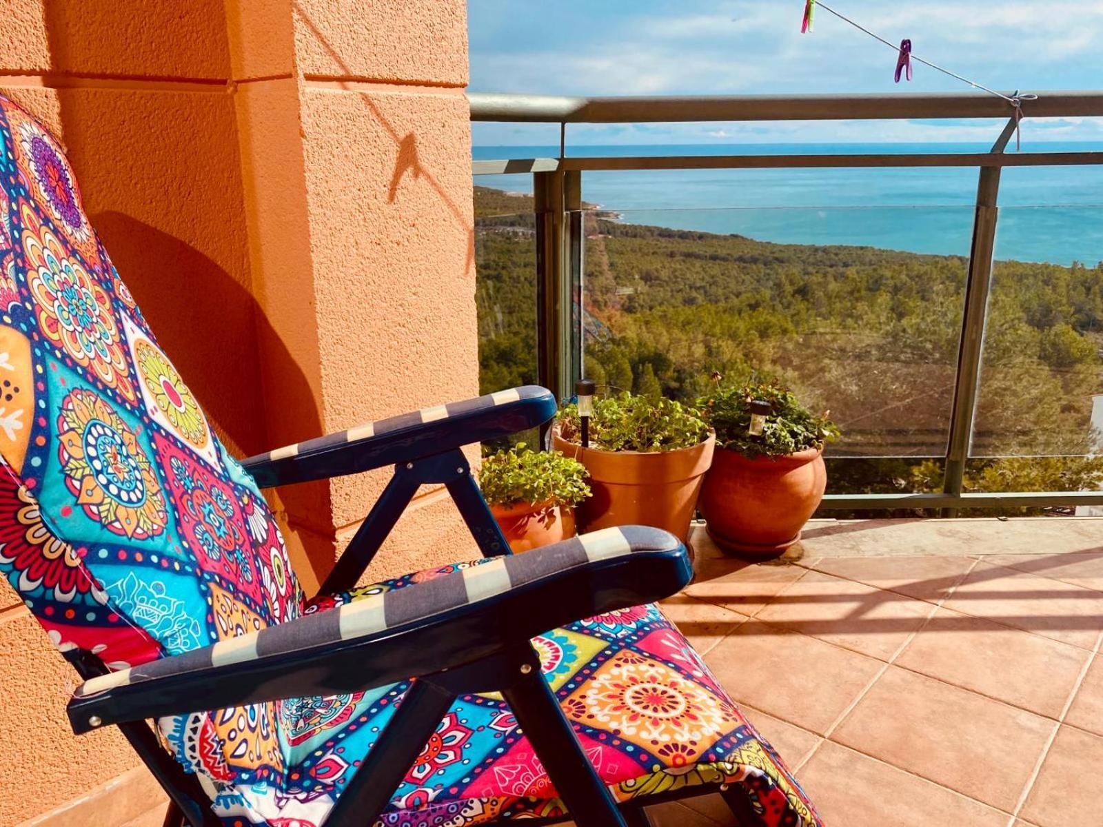 Ferienwohnung Precioso Atico En La Sierra De Irta Alcossebre Exterior foto